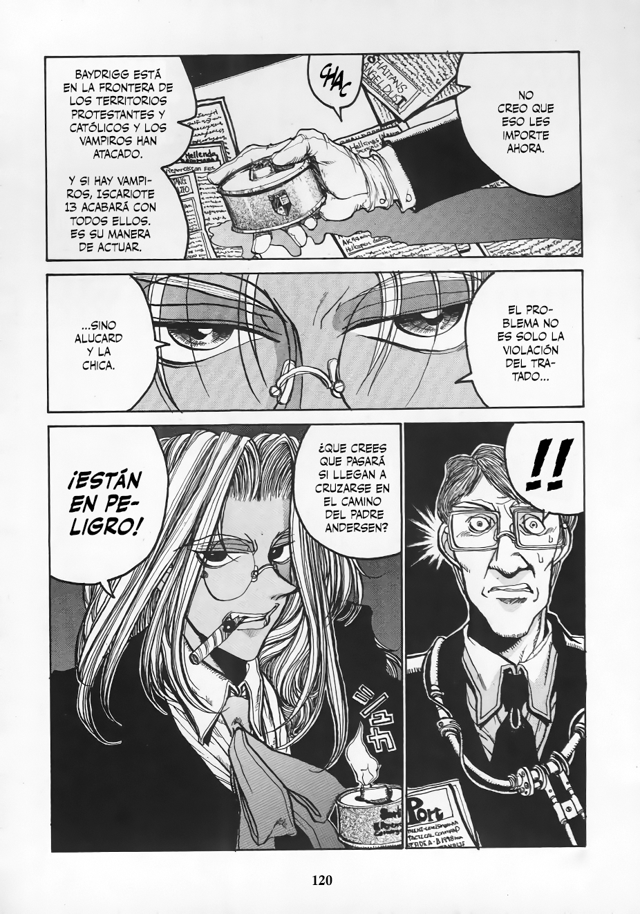 Read HELLSING ES Manga Online
