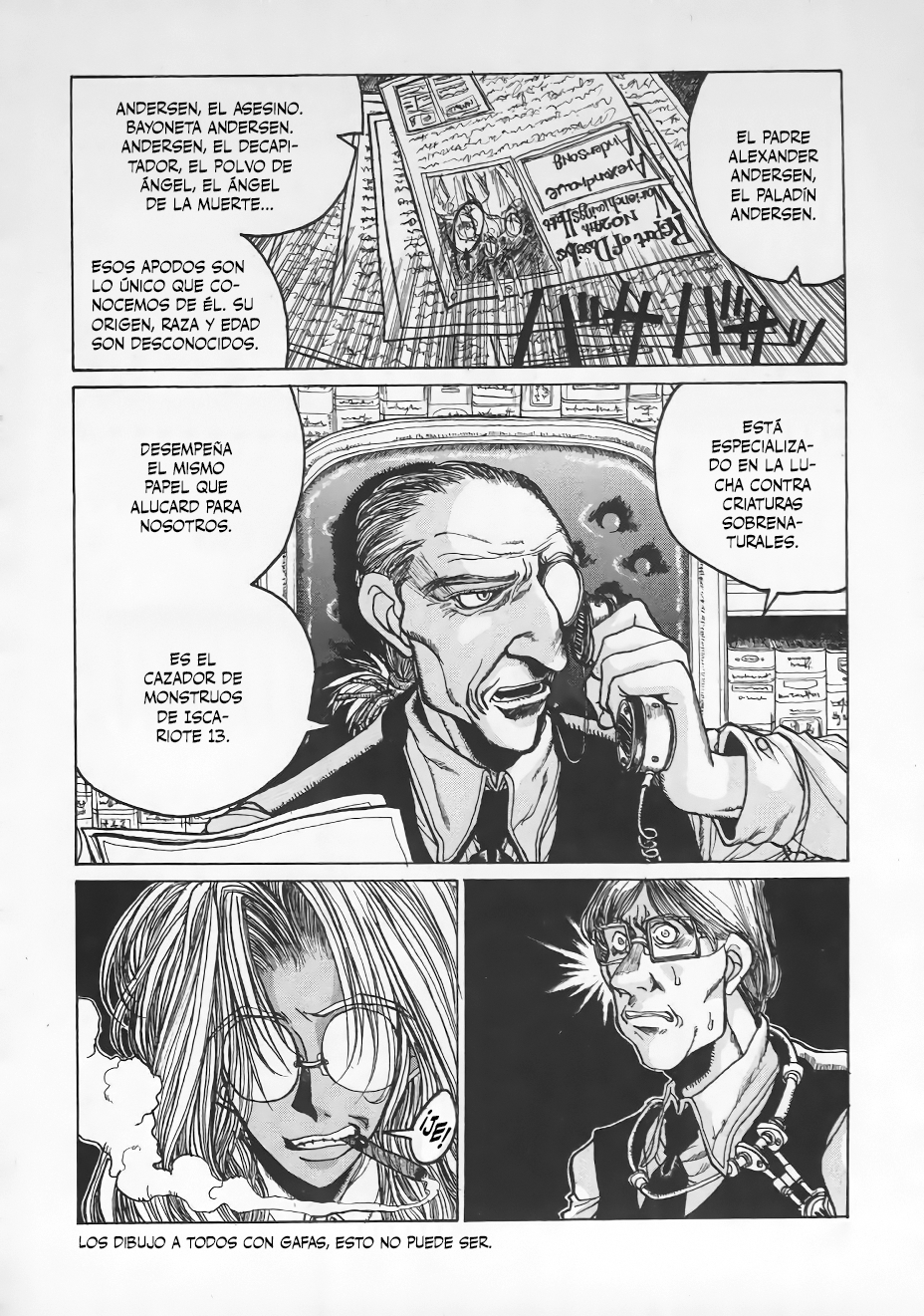 Read HELLSING ES Manga Online