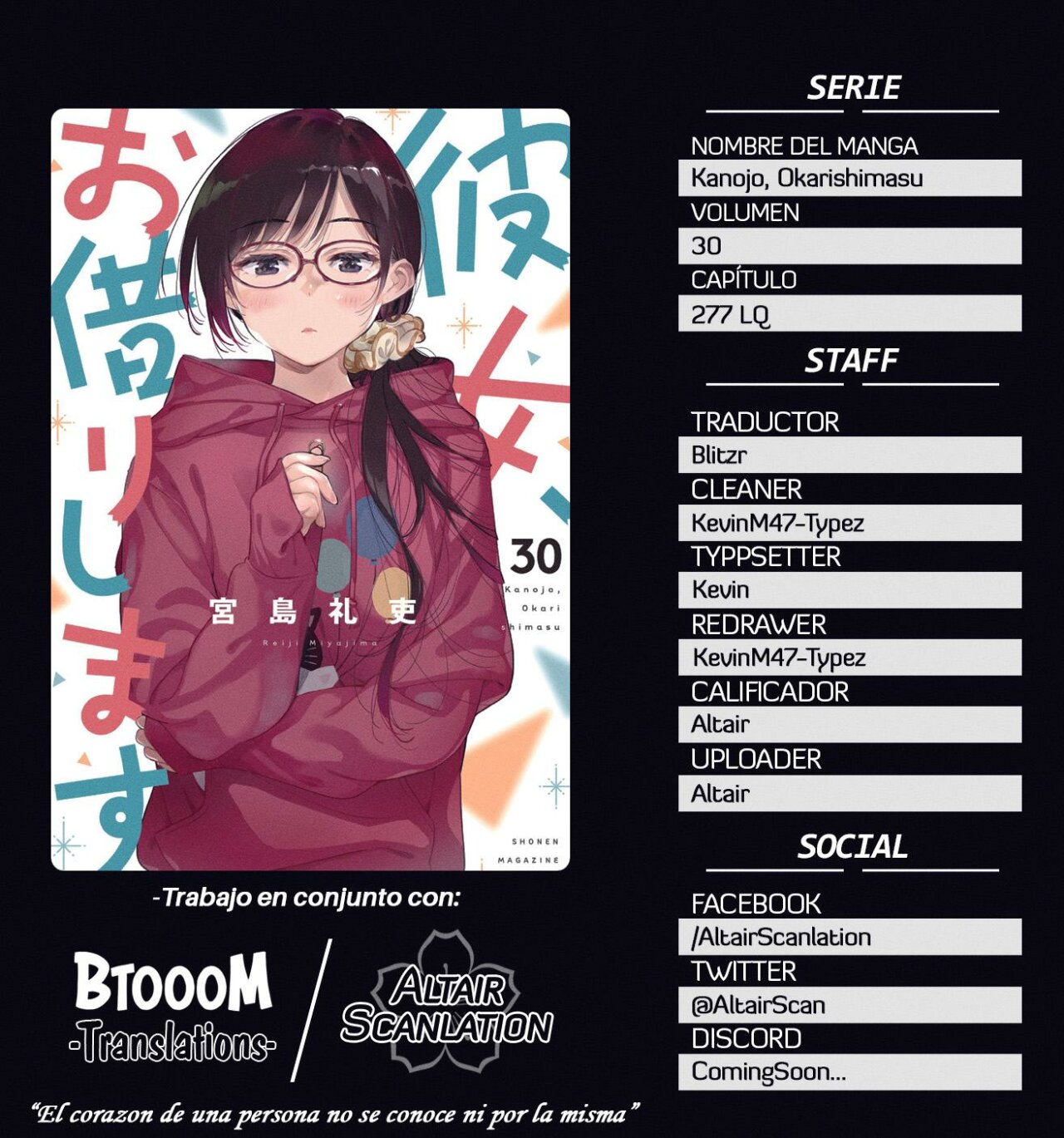 Read Kanojo, Okarishimasu ES Manga Online