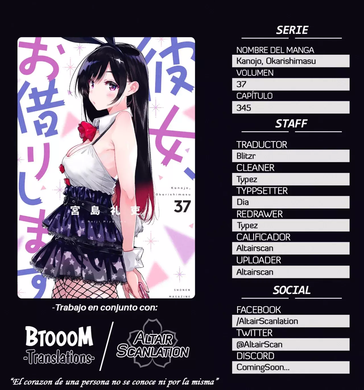 Read Kanojo, Okarishimasu ES Manga Online
