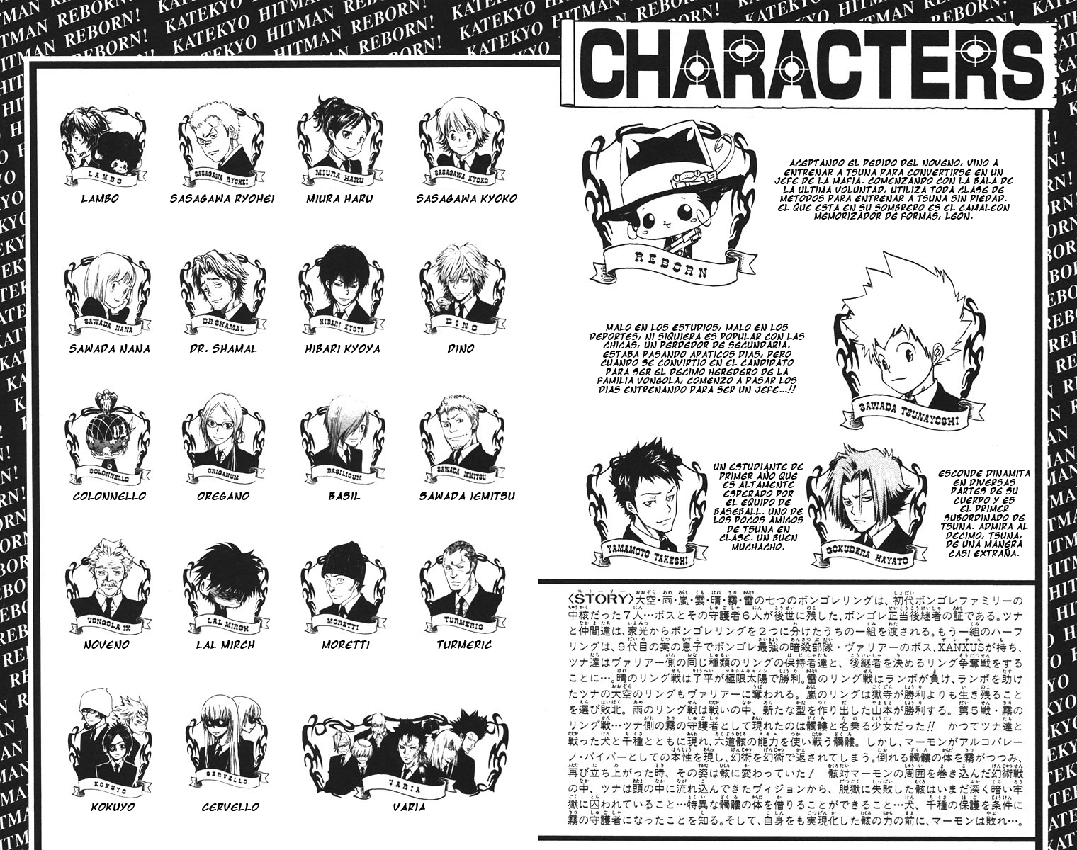 Read Katekyo Hitman Reborn ES Manga Online