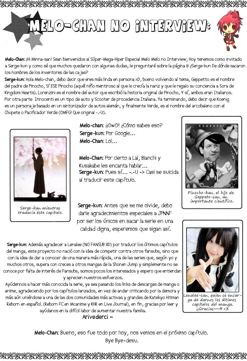 Read Katekyo Hitman Reborn ES Manga Online