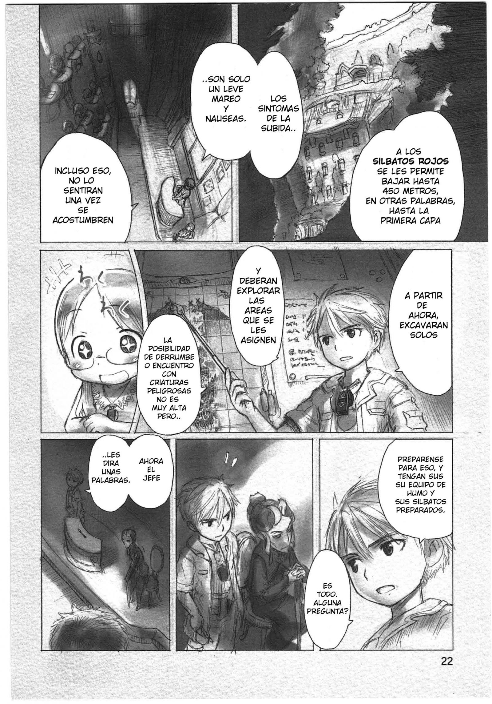 Read Made in Abyss ES Manga Online