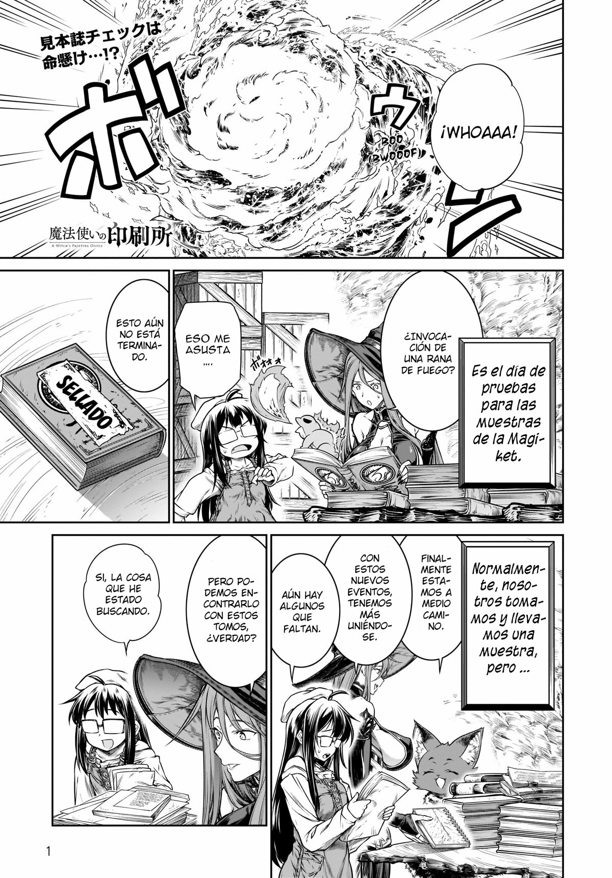 Read Mahoutsukai no Insatsujo ES Manga Online