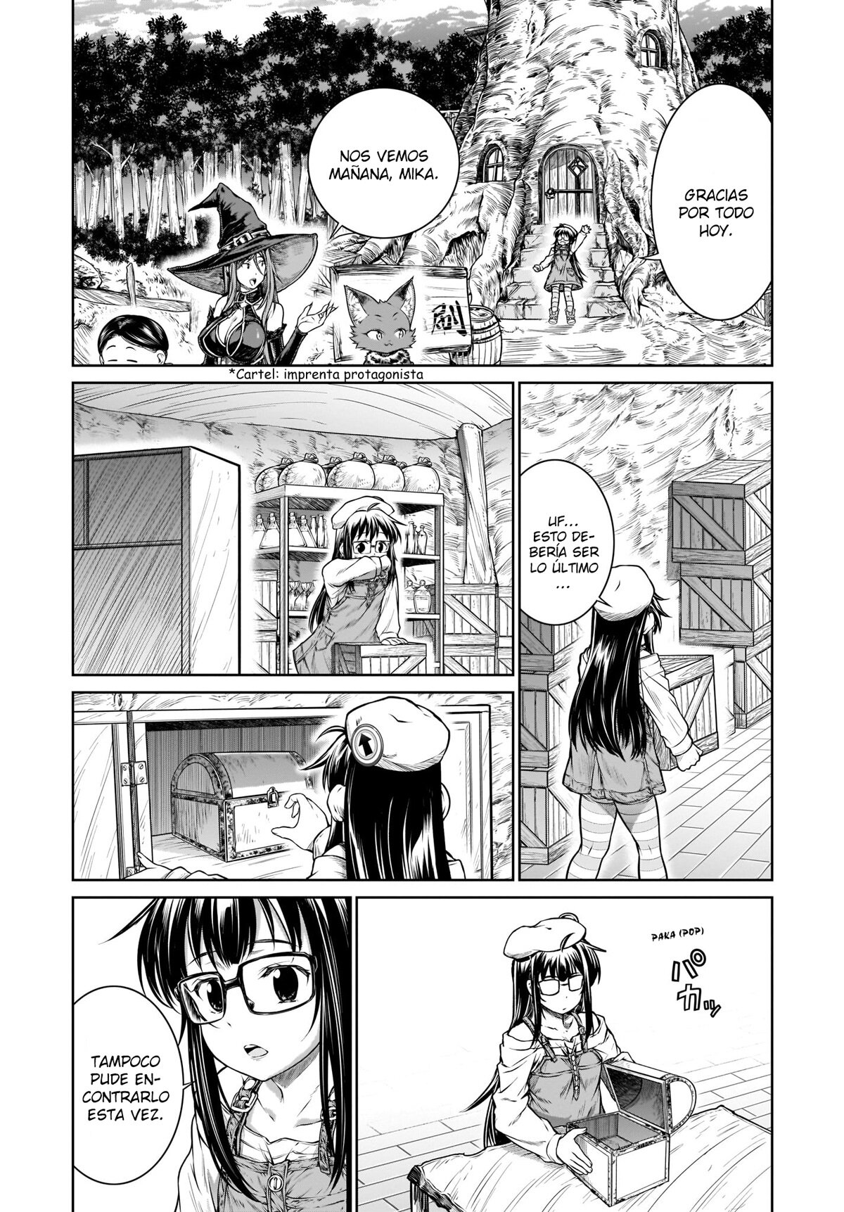 Read Mahoutsukai no Insatsujo ES Manga Online