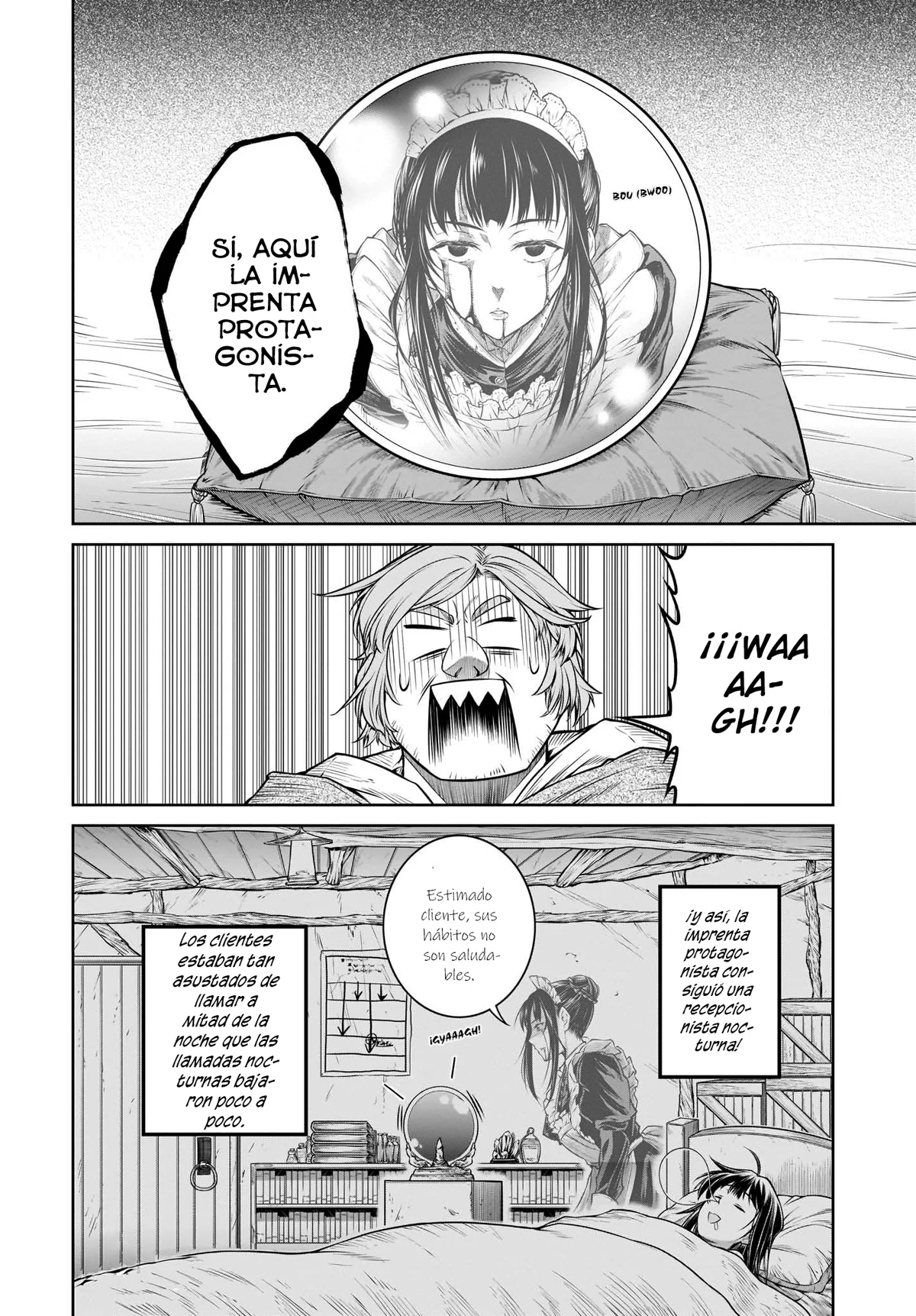 Read Mahoutsukai no Insatsujo ES Manga Online