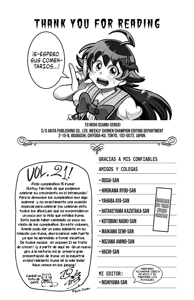 Read Mairimashita! Iruma-kun ES Manga Online