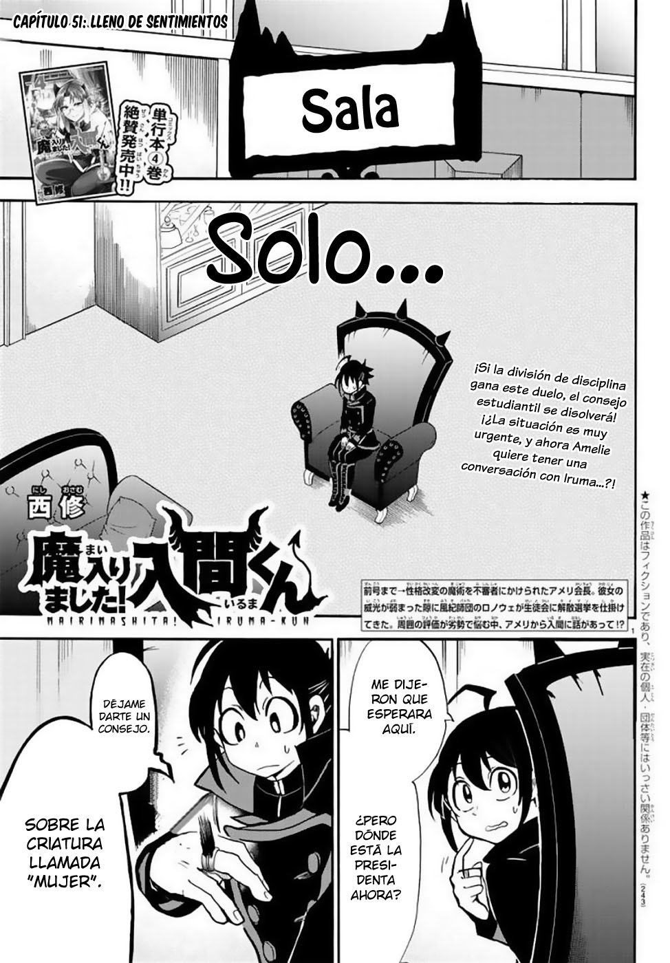 Read Mairimashita! Iruma-kun ES Manga Online