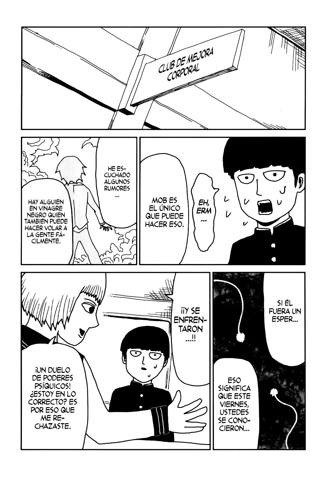 Read Mob Psycho 100 ES Manga Online