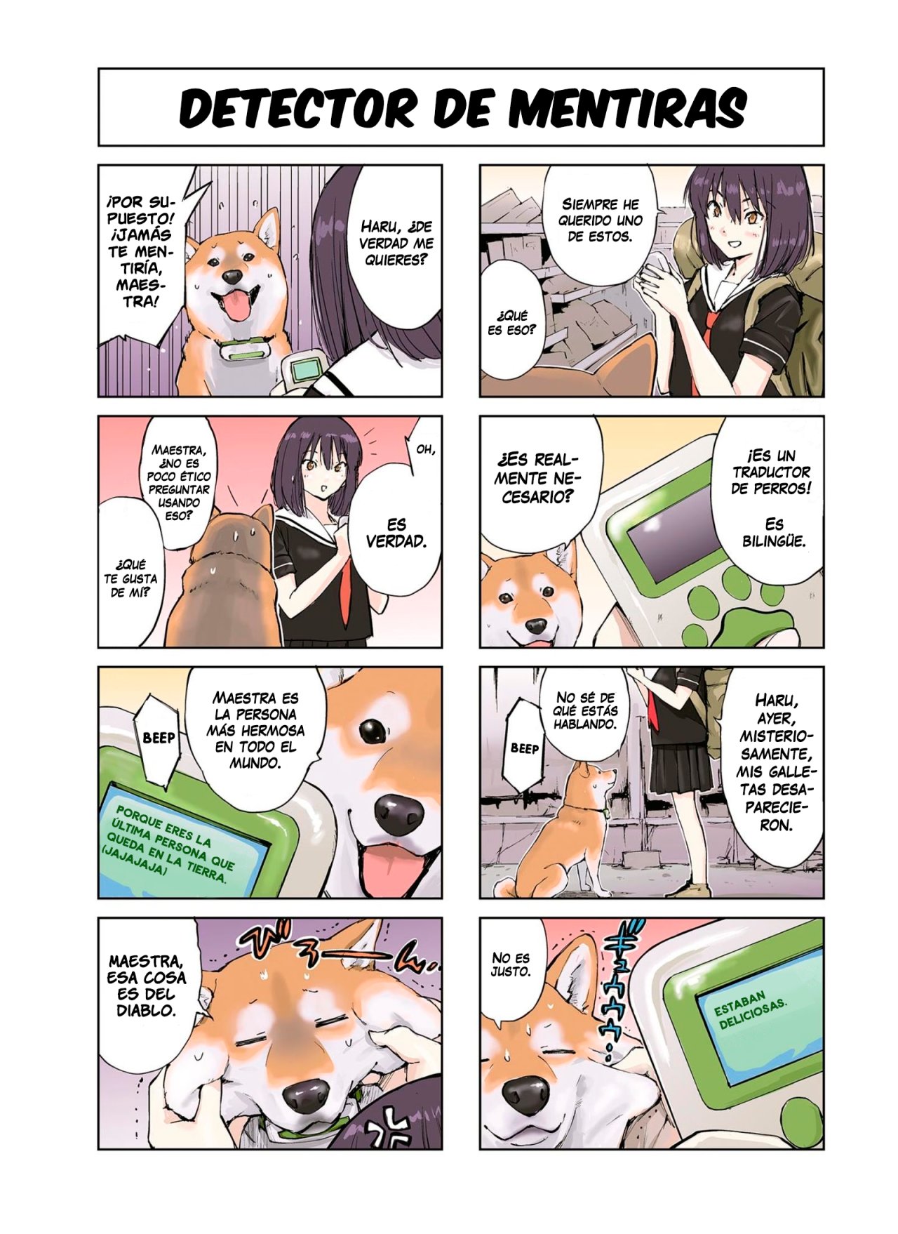 Read Sekai no Owari ni Shiba Inu to ES Manga Online