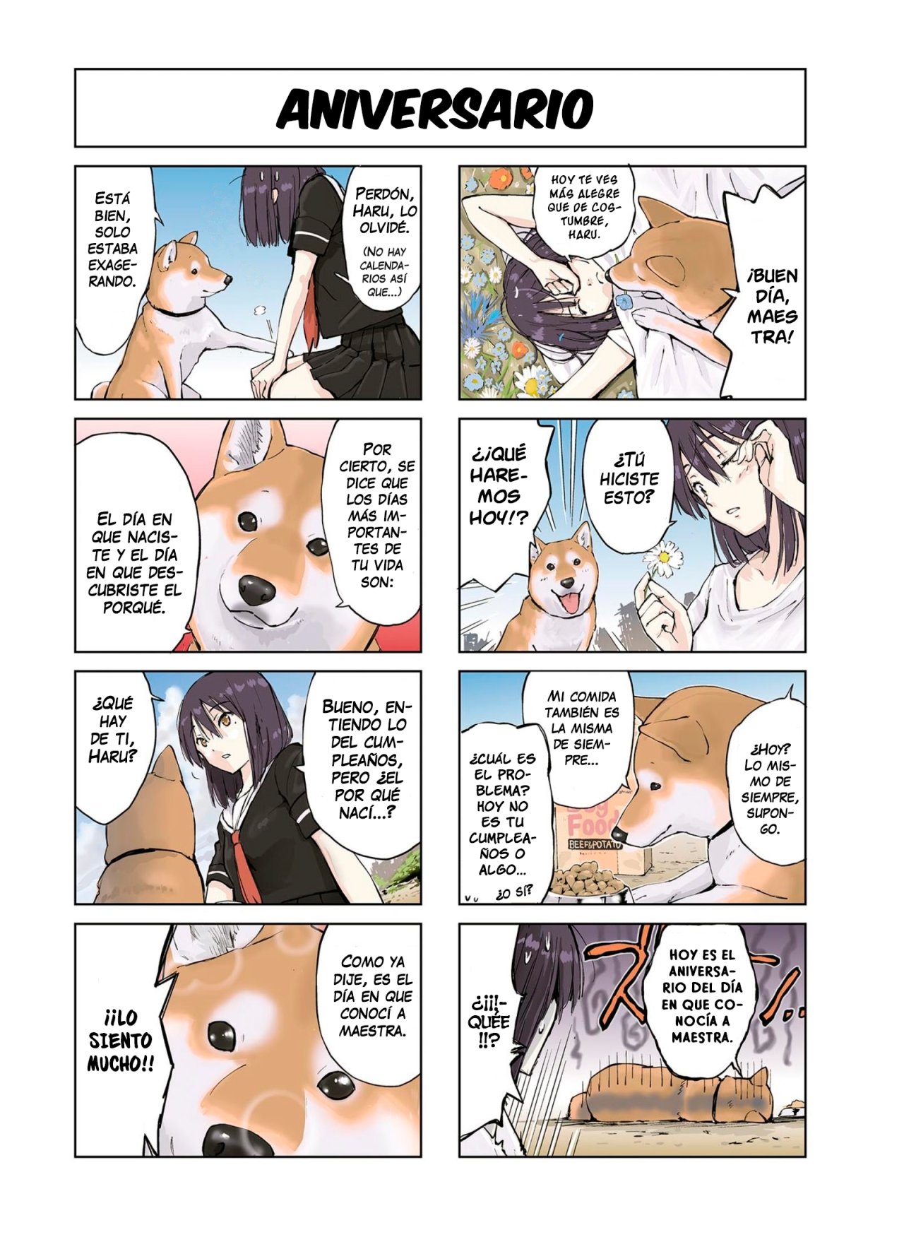 Read Sekai no Owari ni Shiba Inu to ES Manga Online