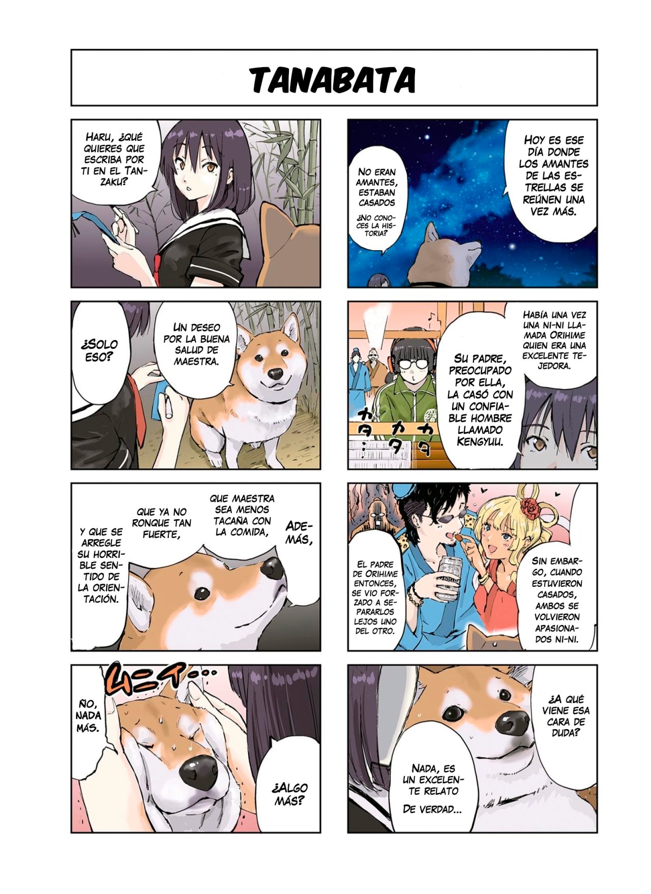 Read Sekai no Owari ni Shiba Inu to ES Manga Online