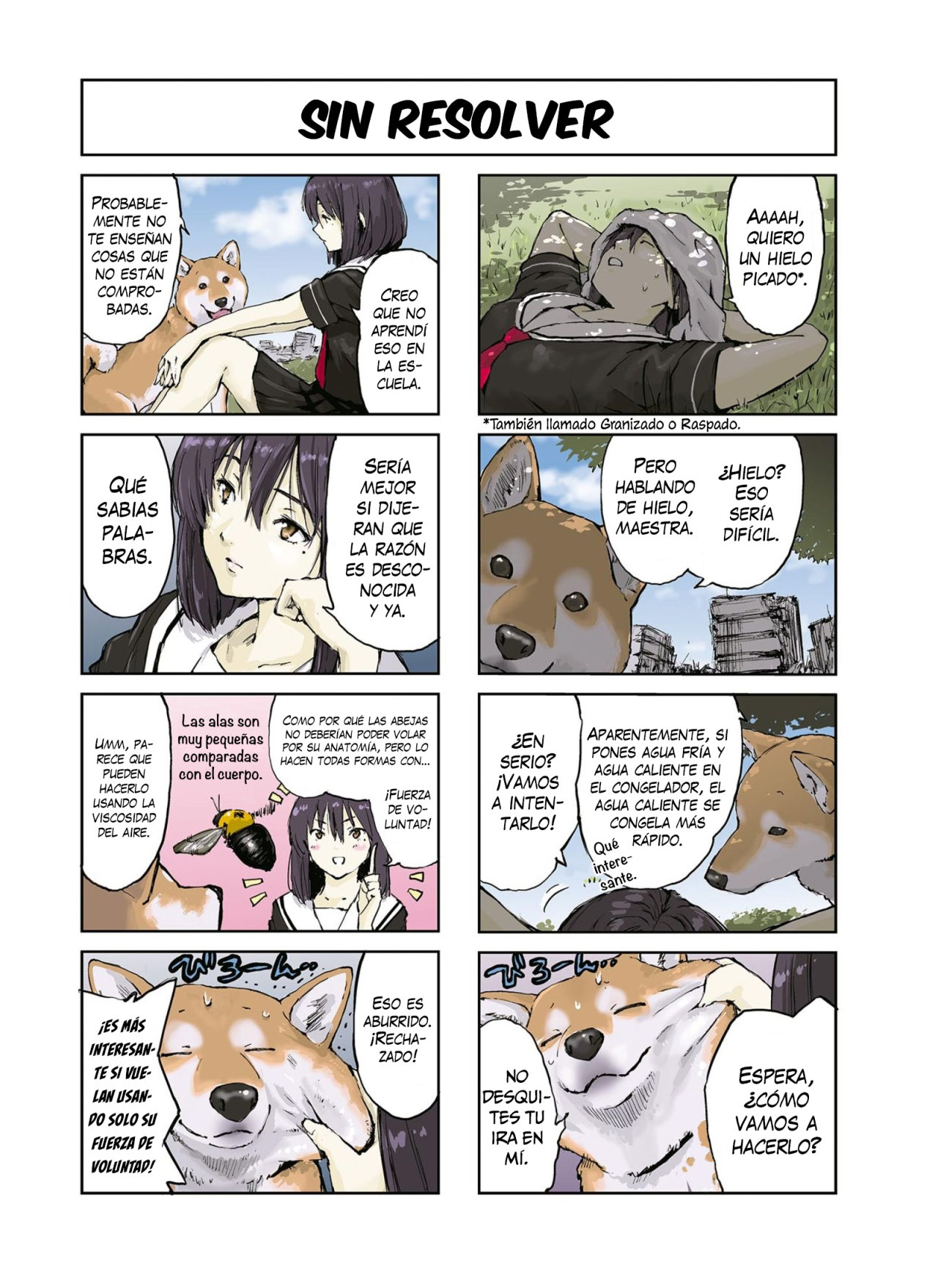 Read Sekai no Owari ni Shiba Inu to ES Manga Online