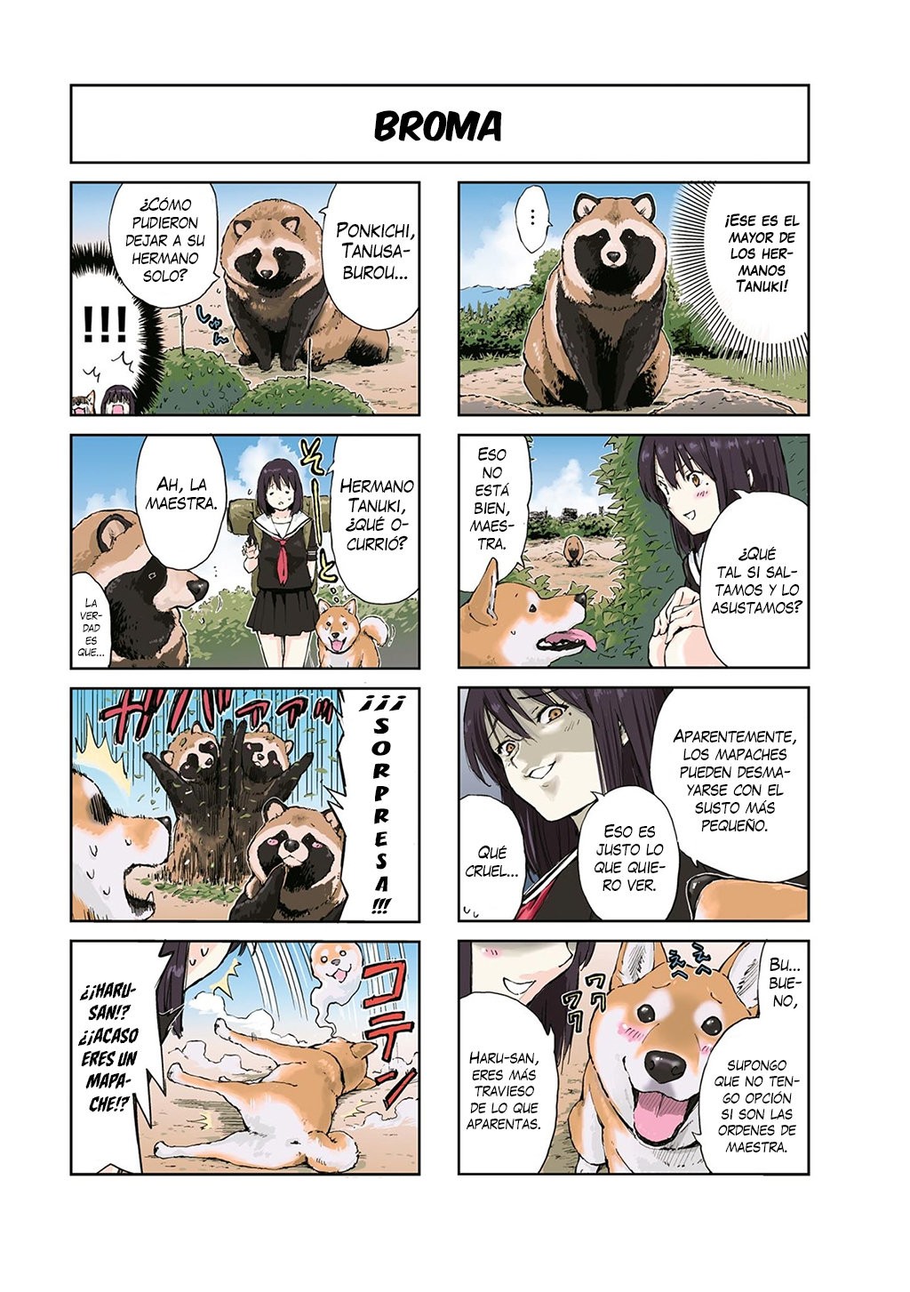 Read Sekai no Owari ni Shiba Inu to ES Manga Online