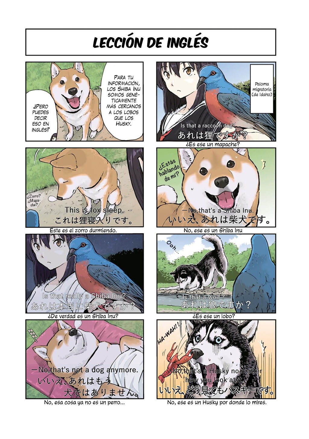 Read Sekai no Owari ni Shiba Inu to ES Manga Online