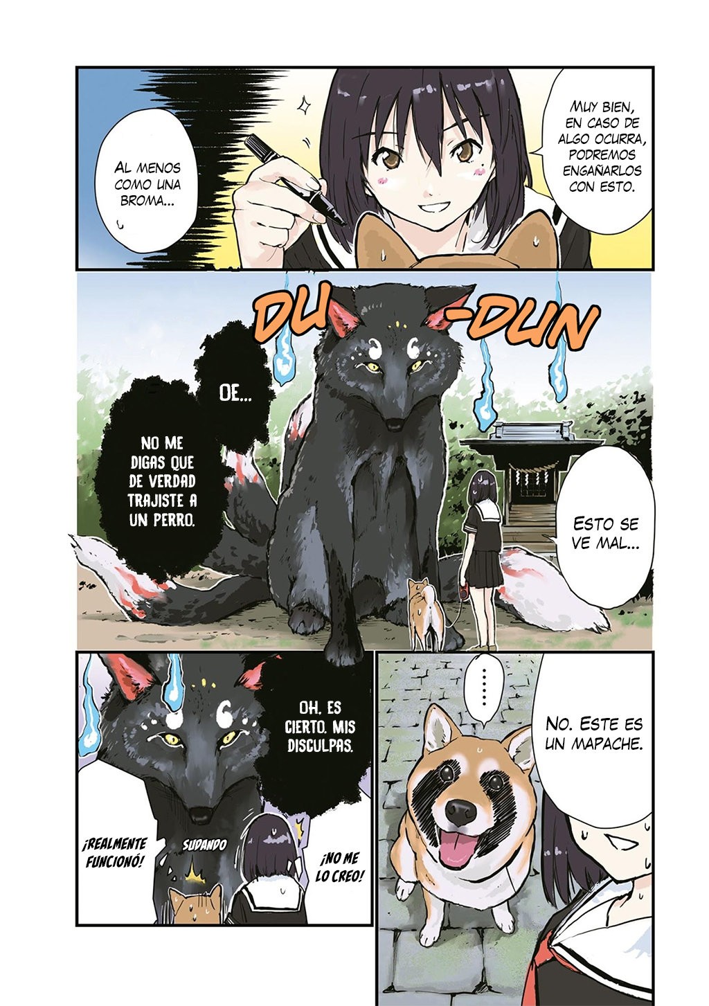 Read Sekai no Owari ni Shiba Inu to ES Manga Online