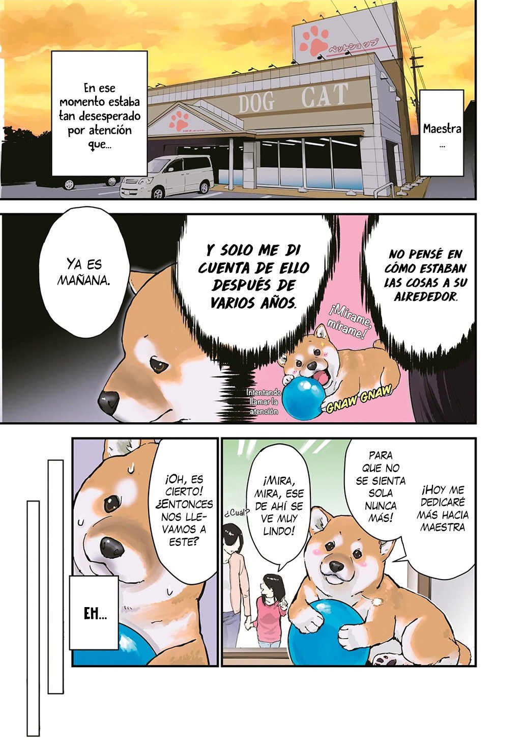 Read Sekai no Owari ni Shiba Inu to ES Manga Online