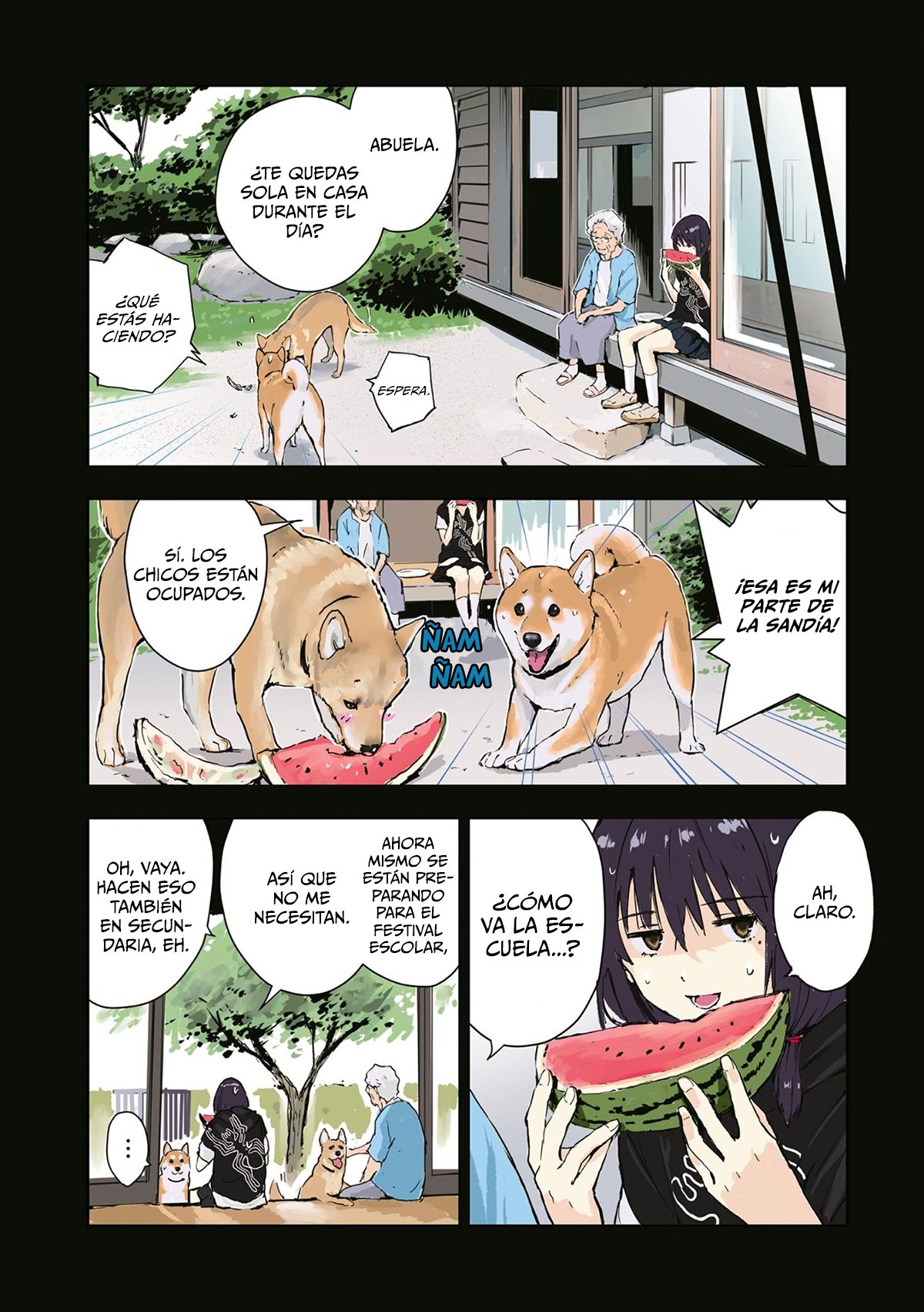 Read Sekai no Owari ni Shiba Inu to ES Manga Online