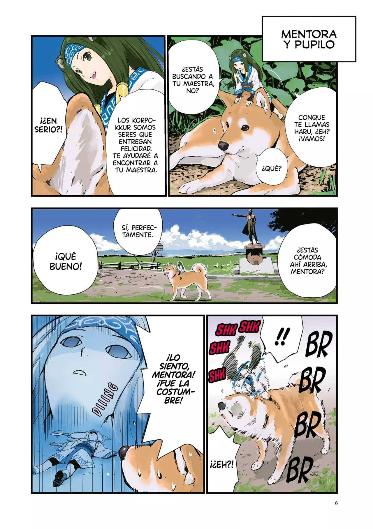 Read Sekai no Owari ni Shiba Inu to ES Manga Online