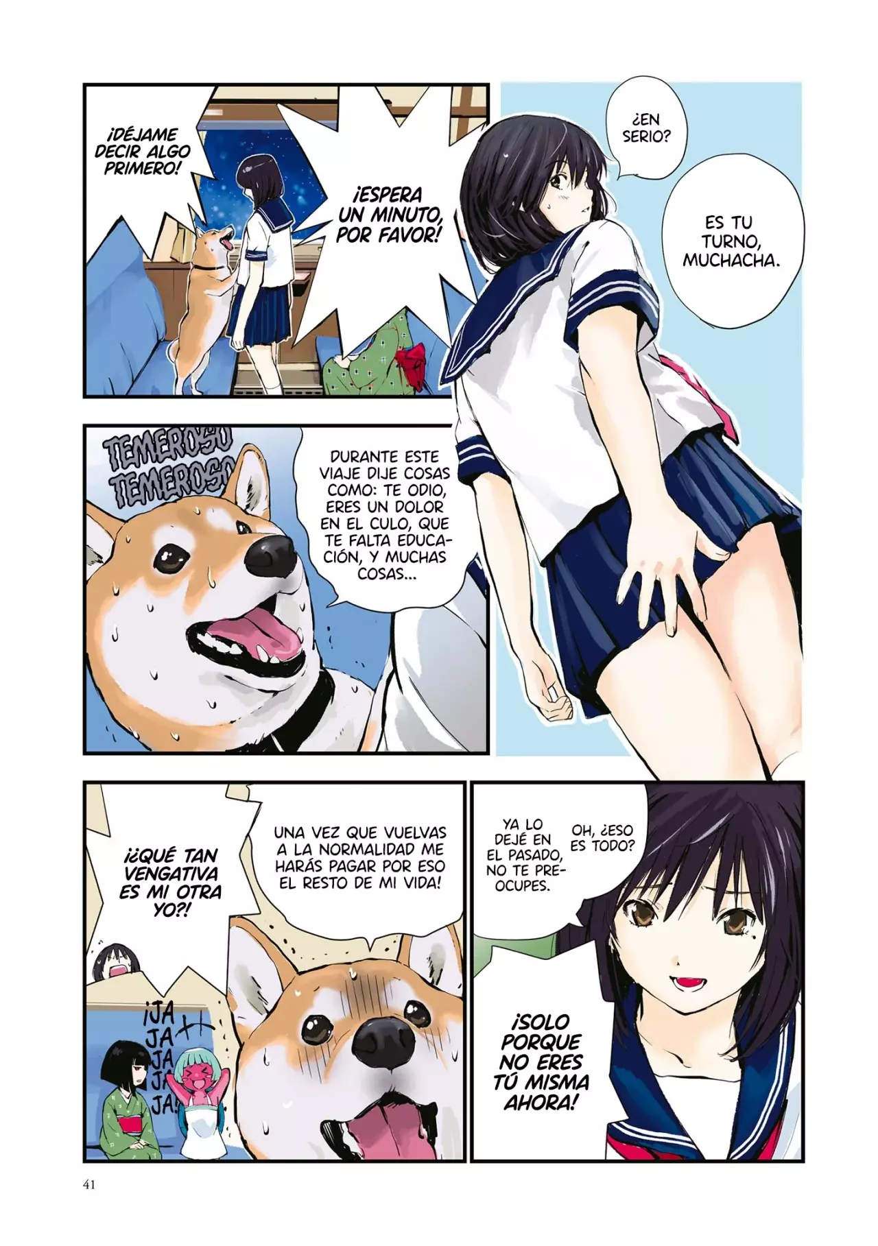 Read Sekai no Owari ni Shiba Inu to ES Manga Online