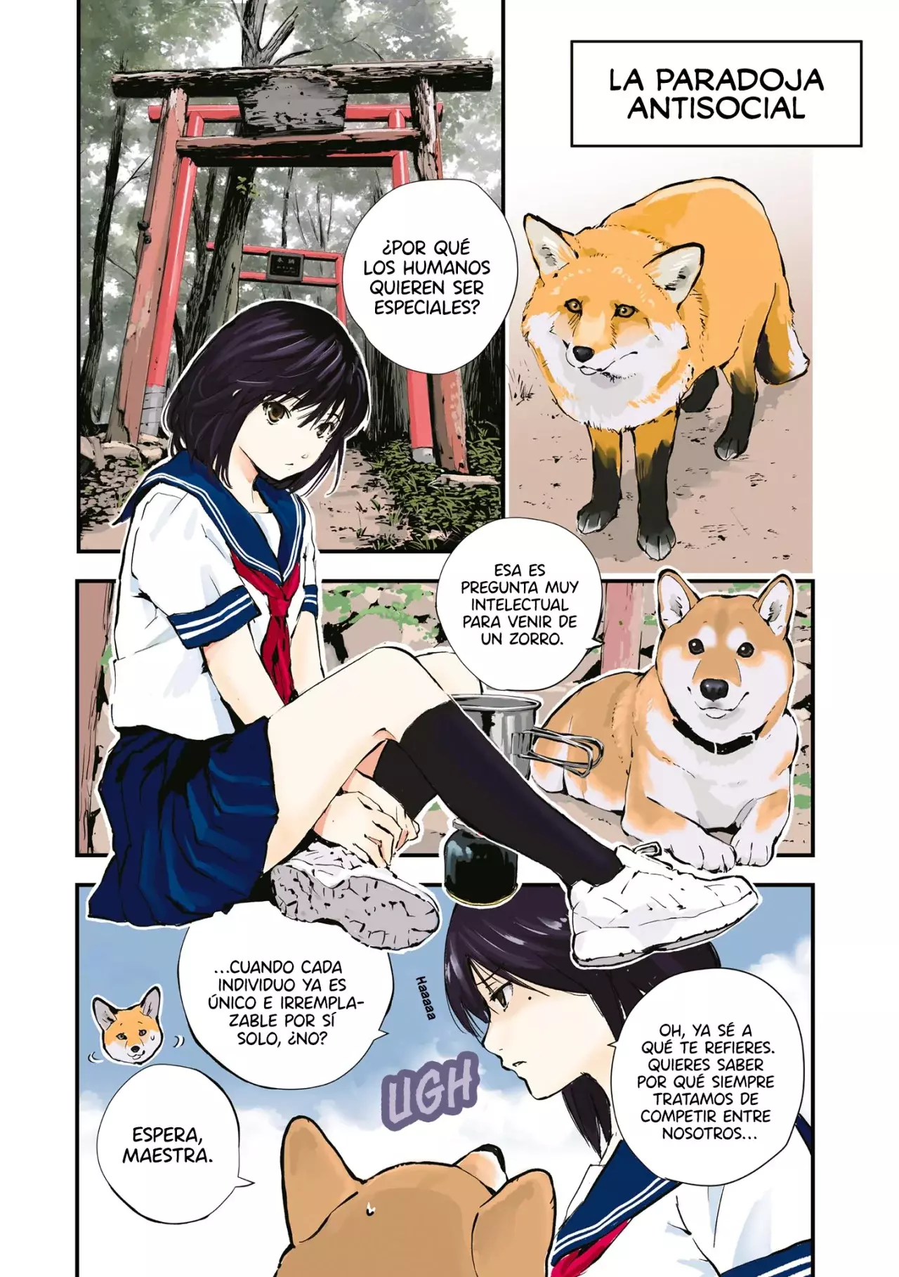 Read Sekai no Owari ni Shiba Inu to ES Manga Online