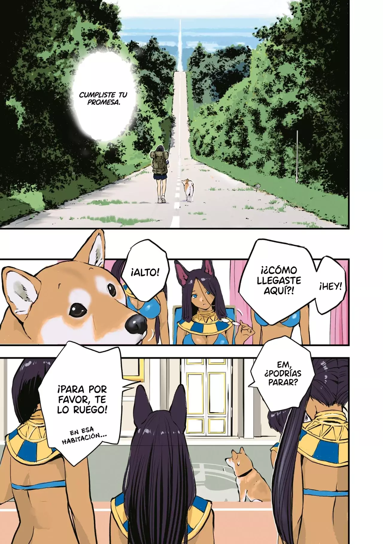 Read Sekai no Owari ni Shiba Inu to ES Manga Online