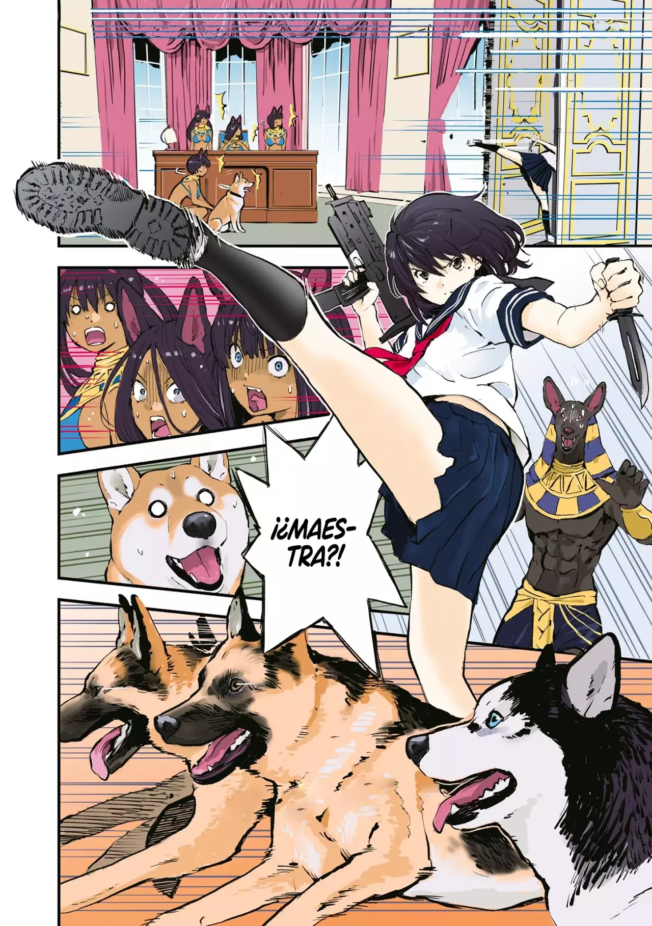 Read Sekai no Owari ni Shiba Inu to ES Manga Online