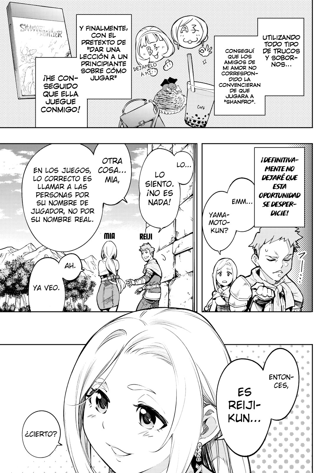 Read Shangri-La Frontier_ Shitty Games Hunter Challenges Godly Game  ES Manga Online