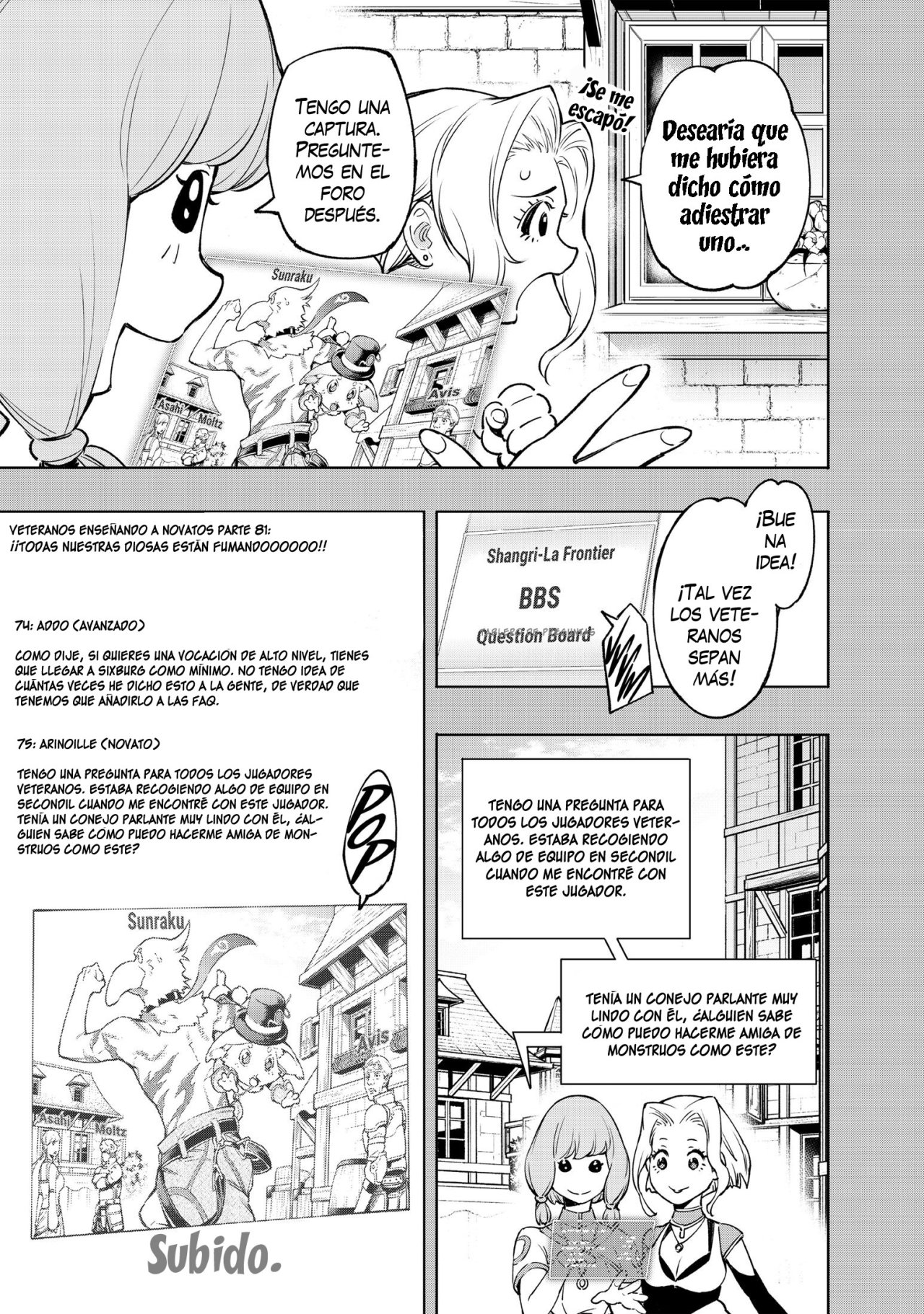 Read Shangri-La Frontier_ Shitty Games Hunter Challenges Godly Game  ES Manga Online