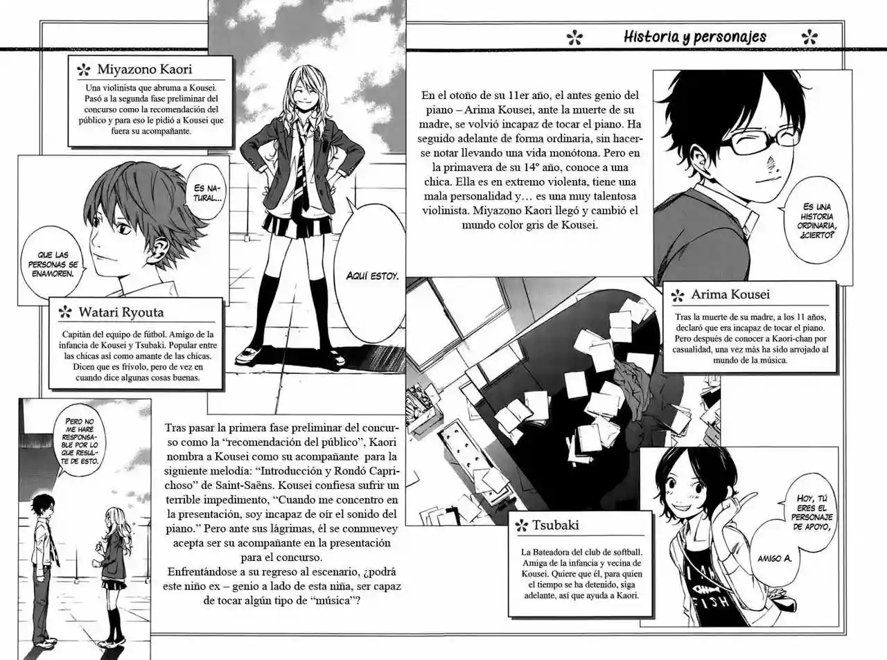 Read Shigatsu wa Kimi no Uso ES Manga Online