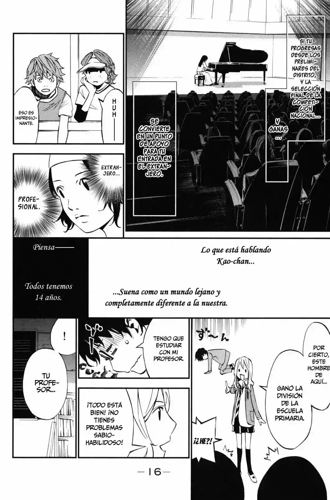 Read Shigatsu wa Kimi no Uso ES Manga Online