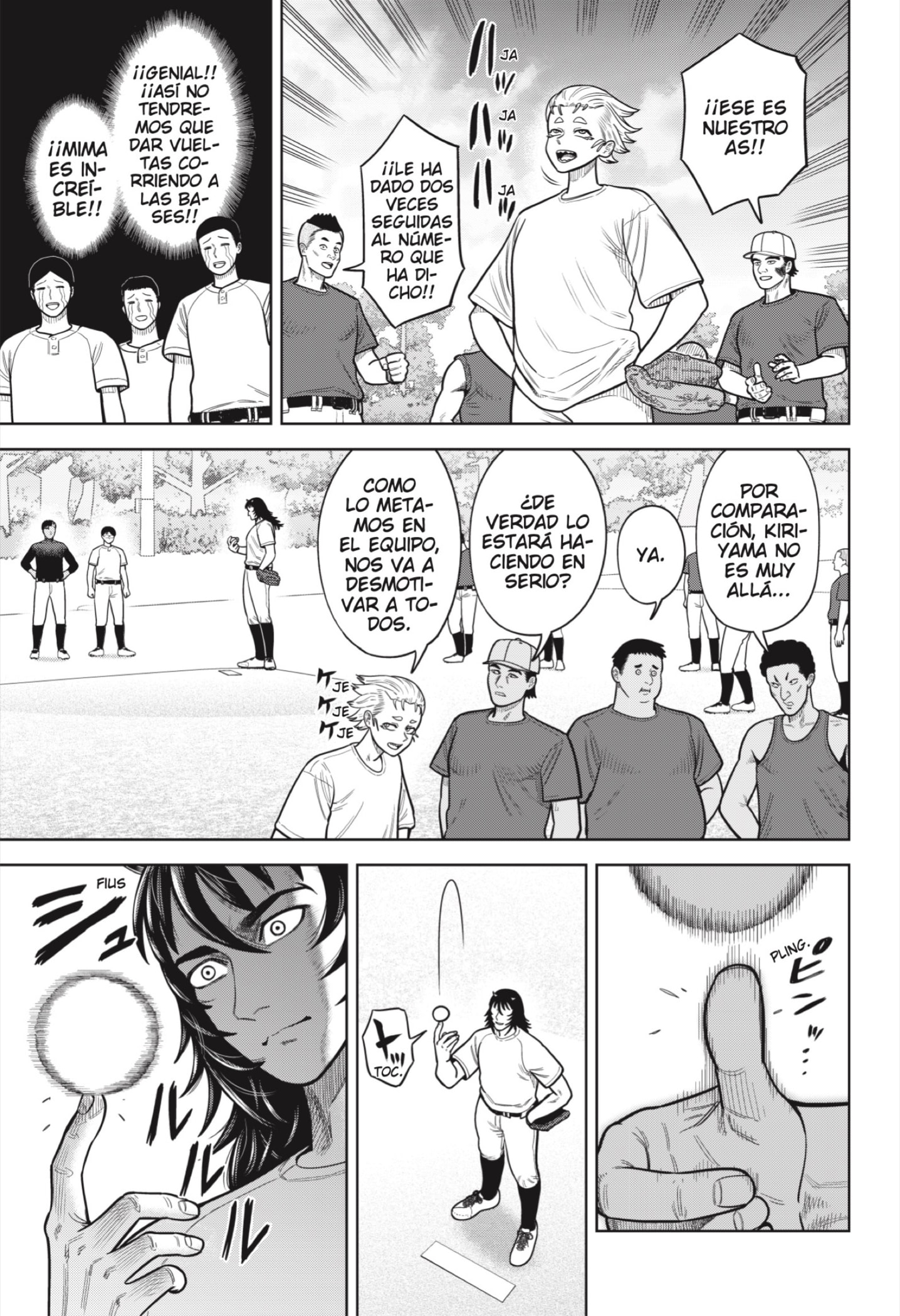 Read Strikeout Pitch ES Manga Online