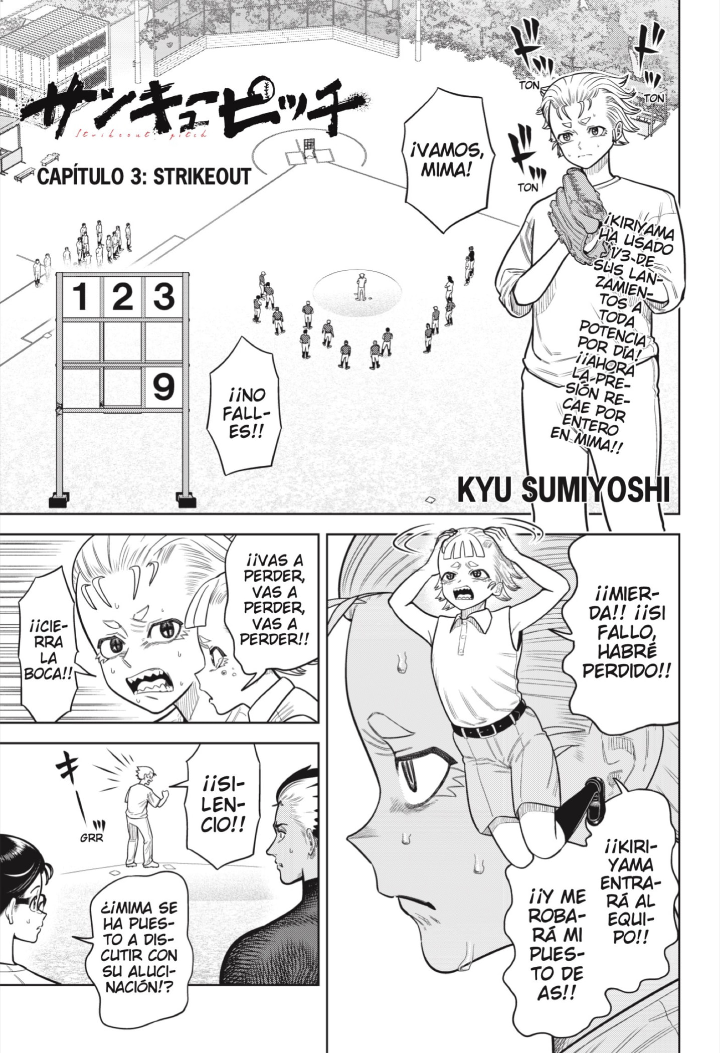 Read Strikeout Pitch ES Manga Online