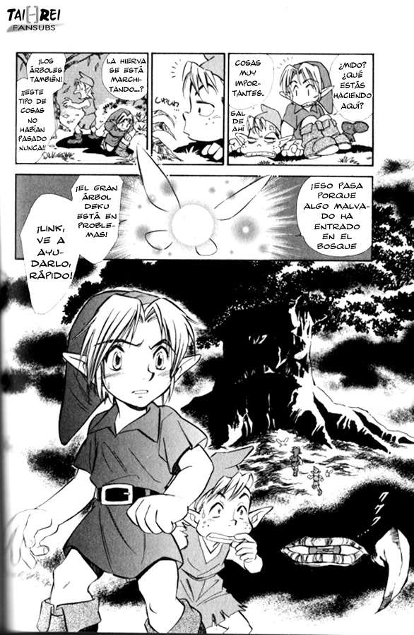 Read The legend of zelda - Ocarina of time ES Manga Online