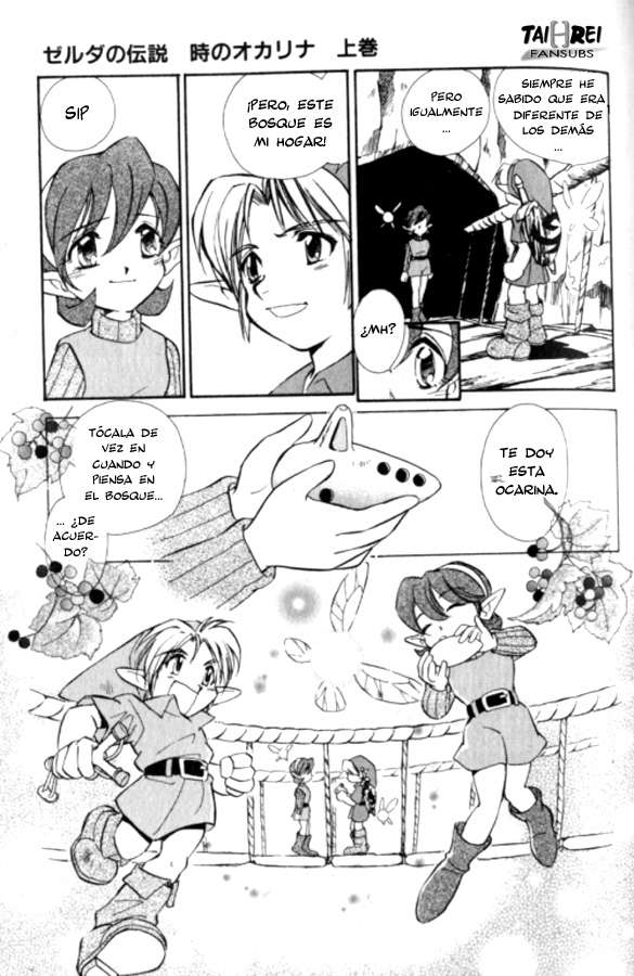 Read The legend of zelda - Ocarina of time ES Manga Online
