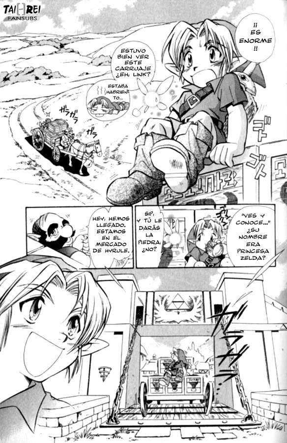 Read The legend of zelda - Ocarina of time ES Manga Online