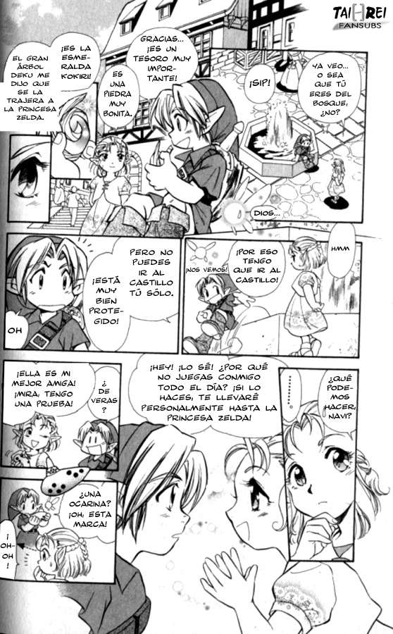 Read The legend of zelda - Ocarina of time ES Manga Online