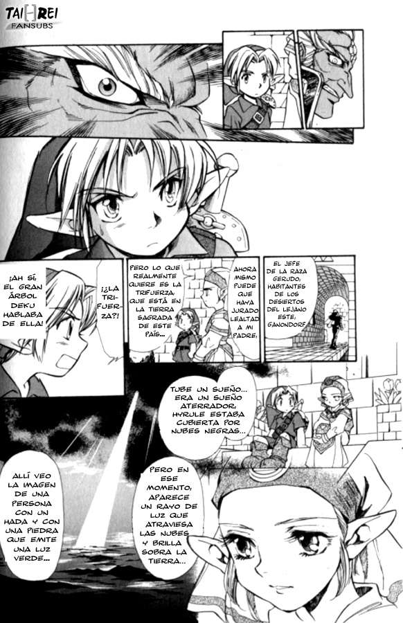 Read The legend of zelda - Ocarina of time ES Manga Online