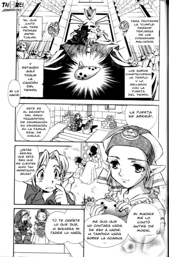 Read The legend of zelda - Ocarina of time ES Manga Online