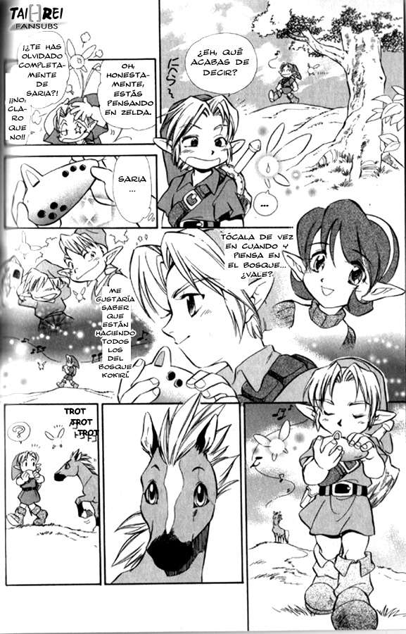 Read The legend of zelda - Ocarina of time ES Manga Online