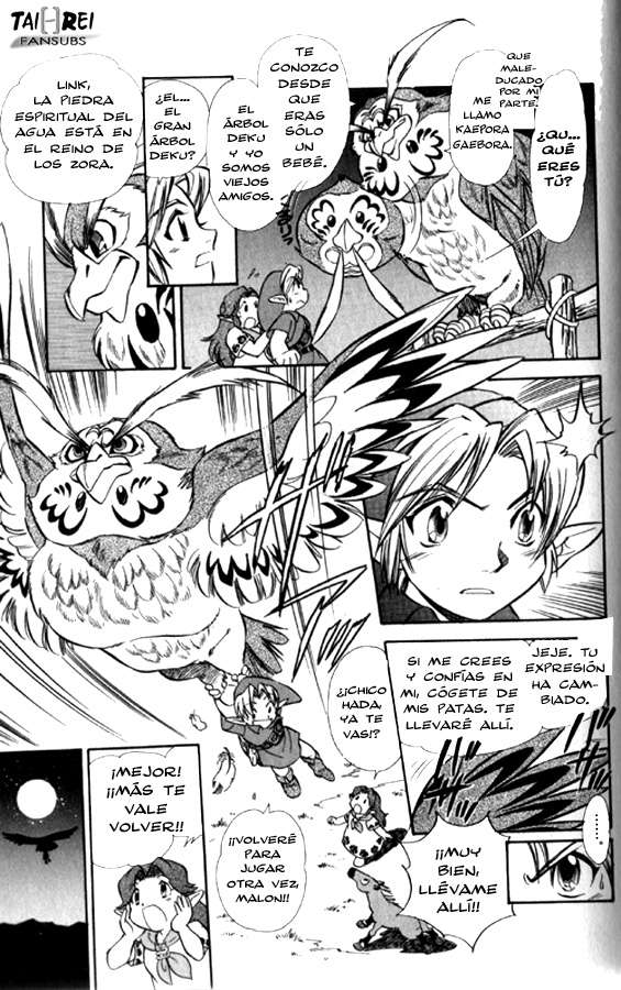 Read The legend of zelda - Ocarina of time ES Manga Online