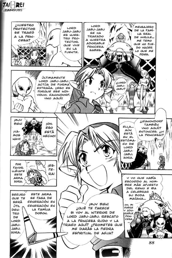 Read The legend of zelda - Ocarina of time ES Manga Online