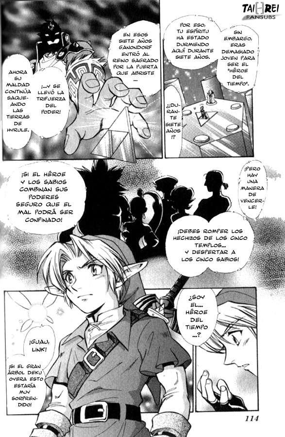 Read The legend of zelda - Ocarina of time ES Manga Online