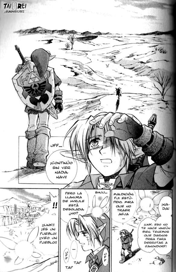 Read The legend of zelda - Ocarina of time ES Manga Online