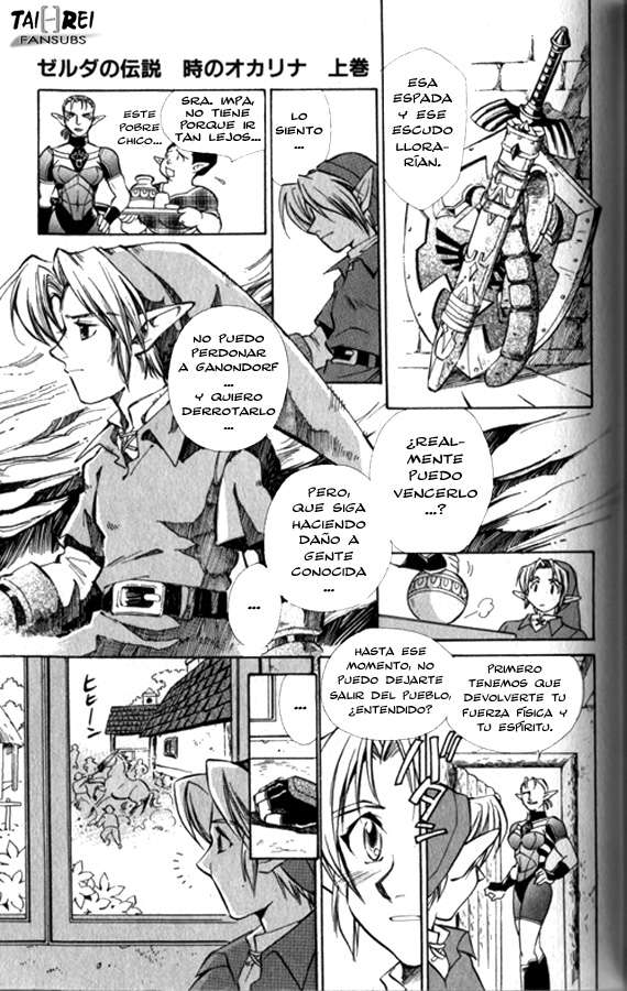 Read The legend of zelda - Ocarina of time ES Manga Online
