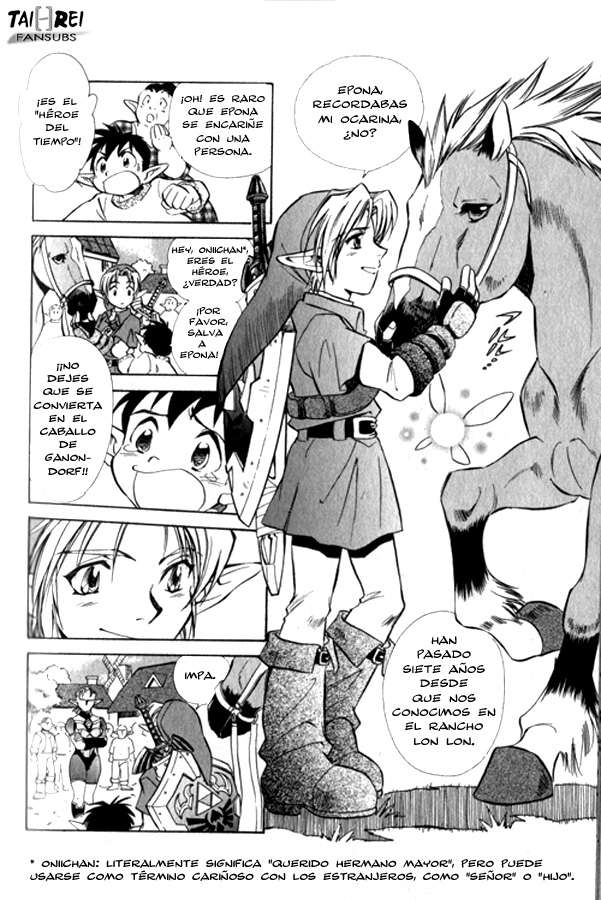 Read The legend of zelda - Ocarina of time ES Manga Online