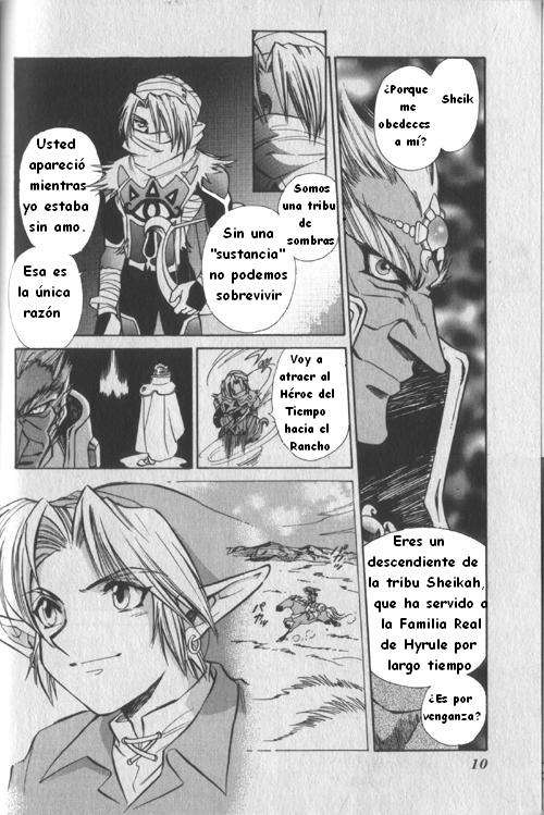 Read The legend of zelda - Ocarina of time ES Manga Online