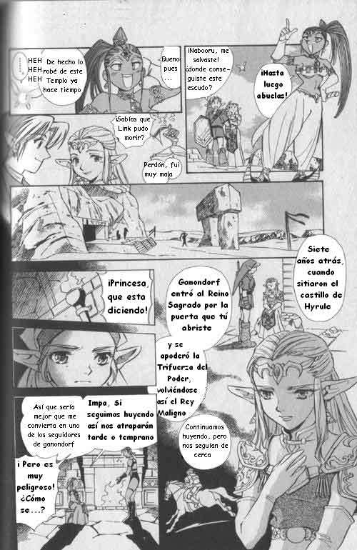 Read The legend of zelda - Ocarina of time ES Manga Online