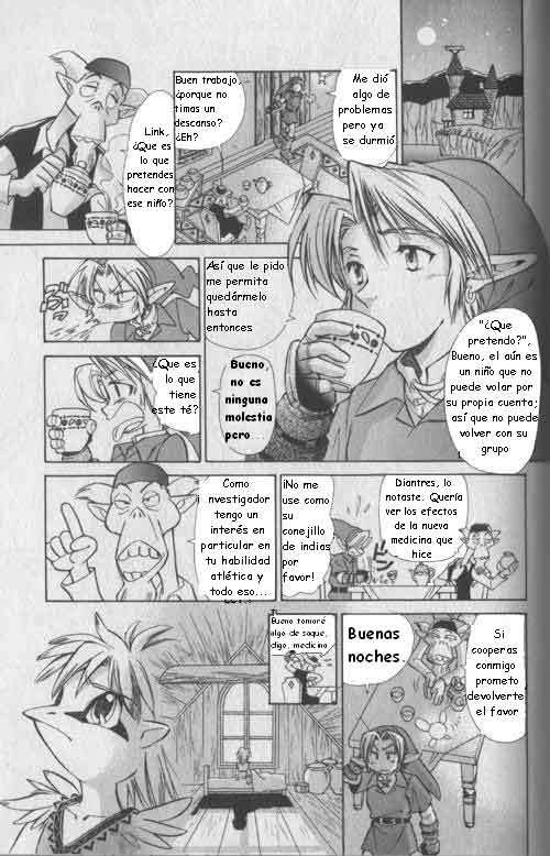 Read The legend of zelda - Ocarina of time ES Manga Online