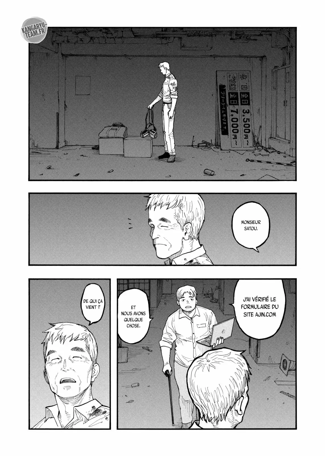 Read Ajin FR Manga Online